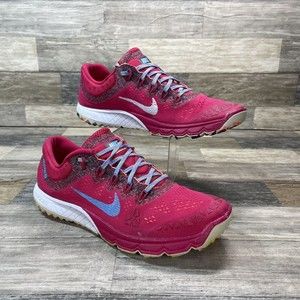 Nike Zoom Terra Kiger 2 654439-600 Pink Running Shoes Lace Up Women's Size 9
